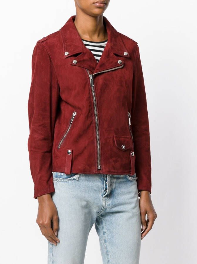 Golden Goose klassieke bikerjack Roze