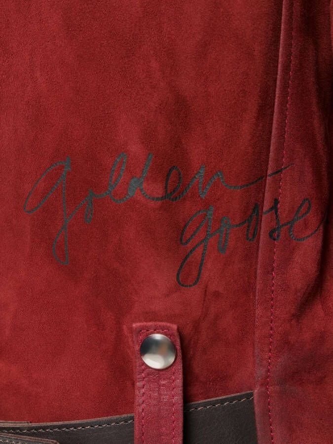 Golden Goose klassieke bikerjack Roze