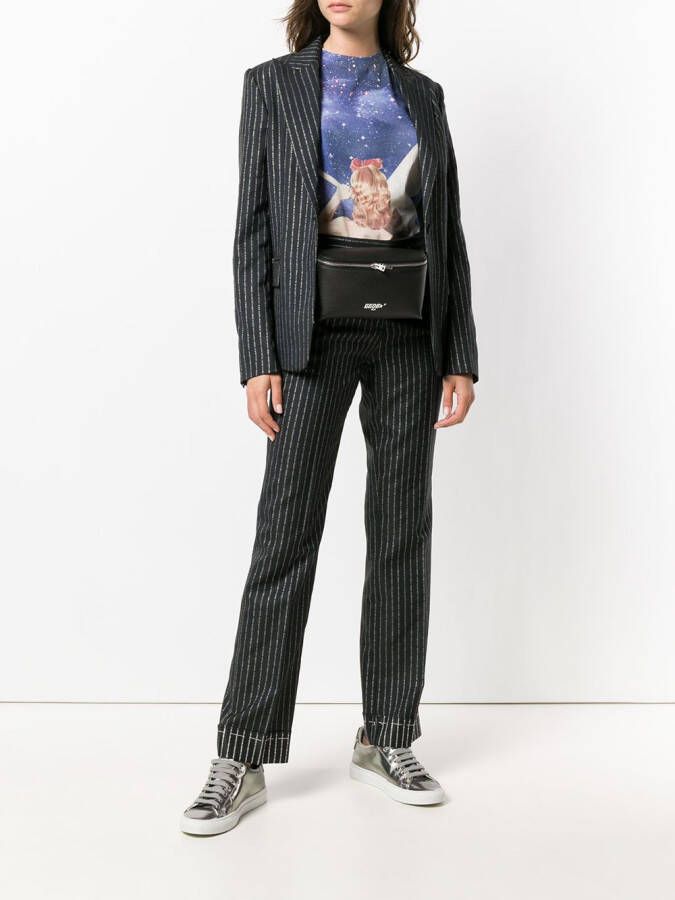 Golden Goose krijtstreep blazer Blauw