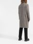 Golden Goose Mantel met enkele rij knopen Grijs - Thumbnail 4