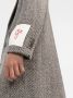 Golden Goose Mantel met enkele rij knopen Grijs - Thumbnail 5