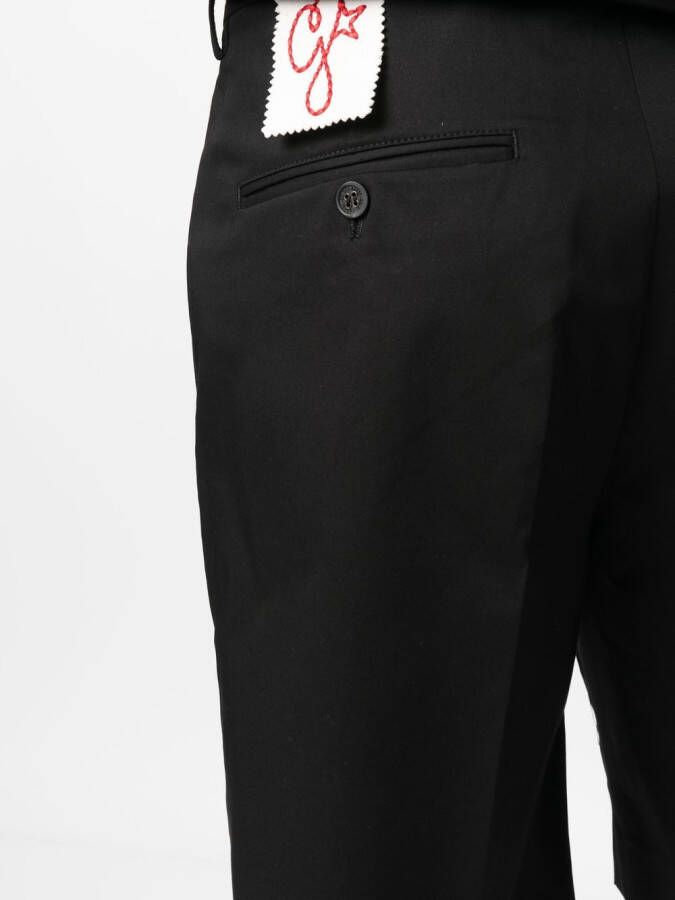 Golden Goose Shorts met geplooid detail Zwart