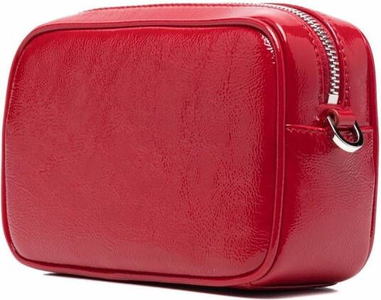 Golden Goose Star glanzende crossbodytas Zwart