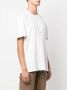 Golden Goose T-shirt met geborduurd logo Wit - Thumbnail 3
