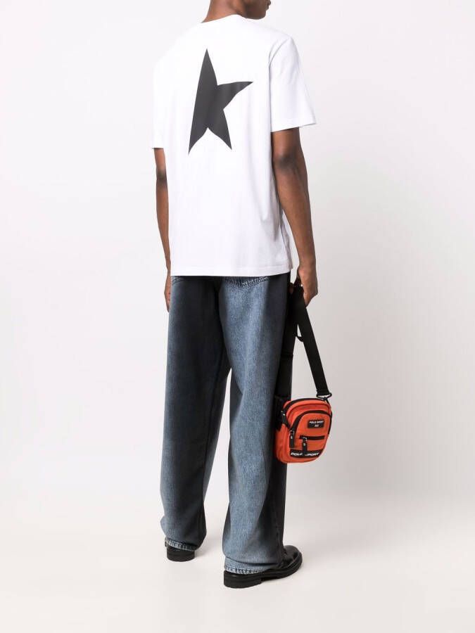 Golden Goose T-shirt met sterrenprint Wit