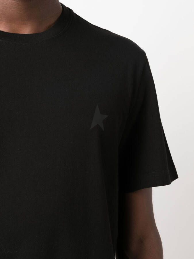 Golden Goose T-shirt met sterrenprint Zwart