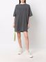Golden Goose T-shirtjurk met logoprint Grijs - Thumbnail 2