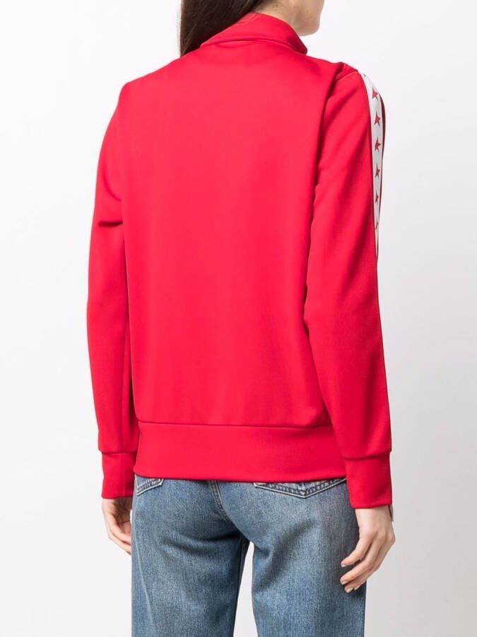 Golden Goose Tweekleurig bomberjack Rood