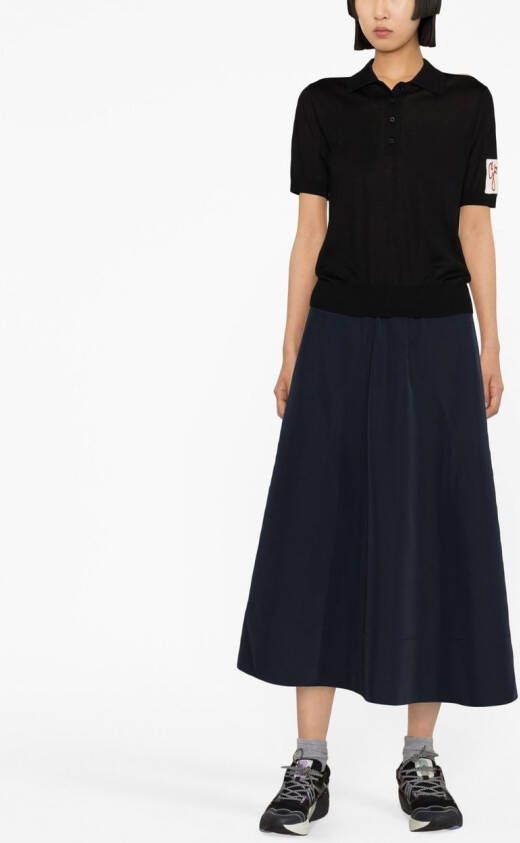 Golden Goose Poloshirt met korte mouwen Zwart