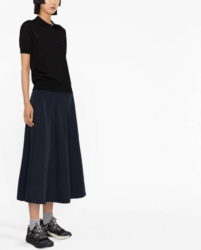 Golden Goose Poloshirt met korte mouwen Zwart