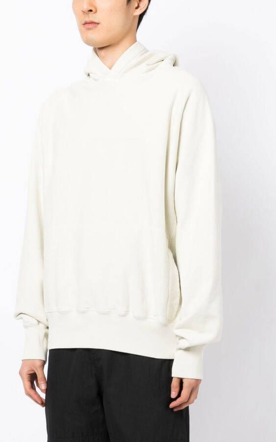 GR10K Hoodie met print Wit