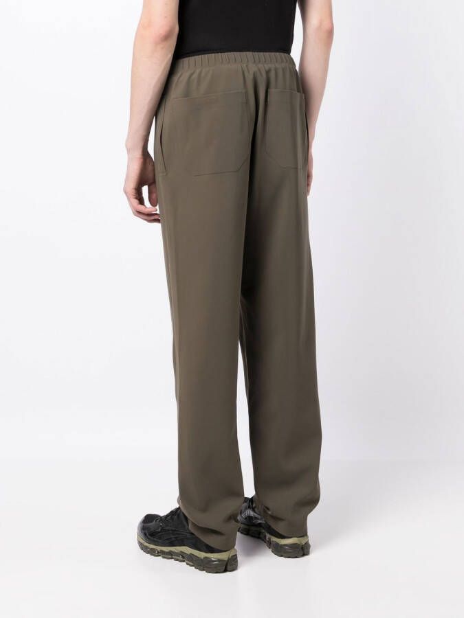 GR10K Straight broek Groen