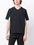 GR10K T-shirt met V-hals Blauw - Thumbnail 3