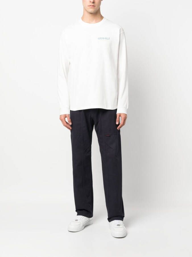 Gramicci Broek met ceintuur Blauw