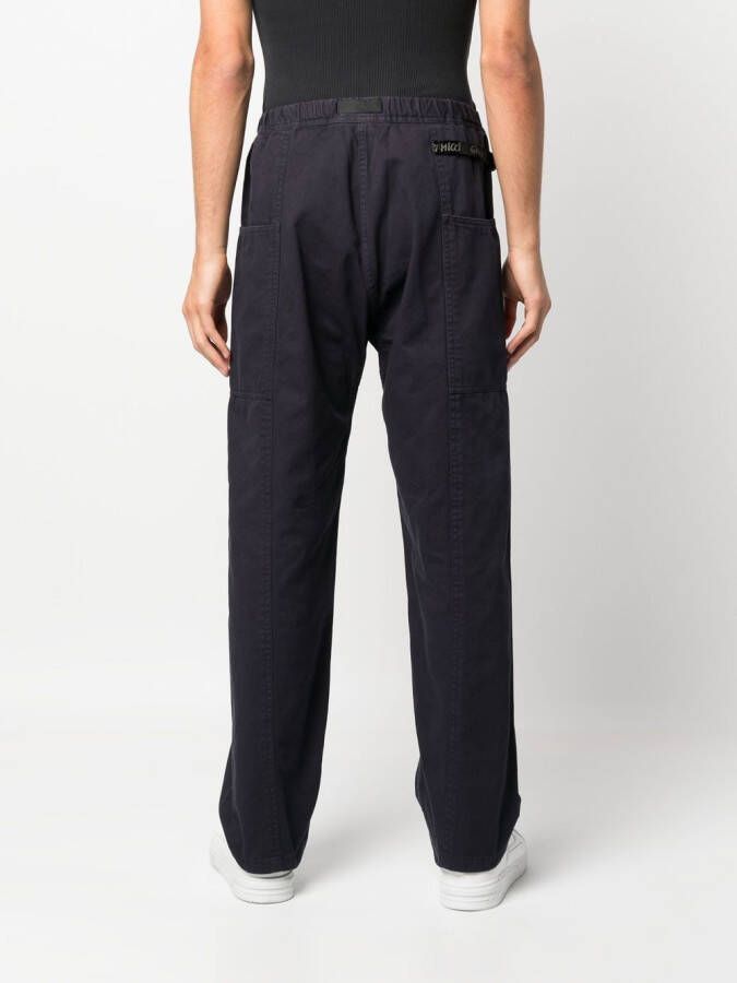 Gramicci Broek met ceintuur Blauw