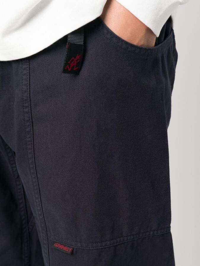 Gramicci Broek met ceintuur Blauw