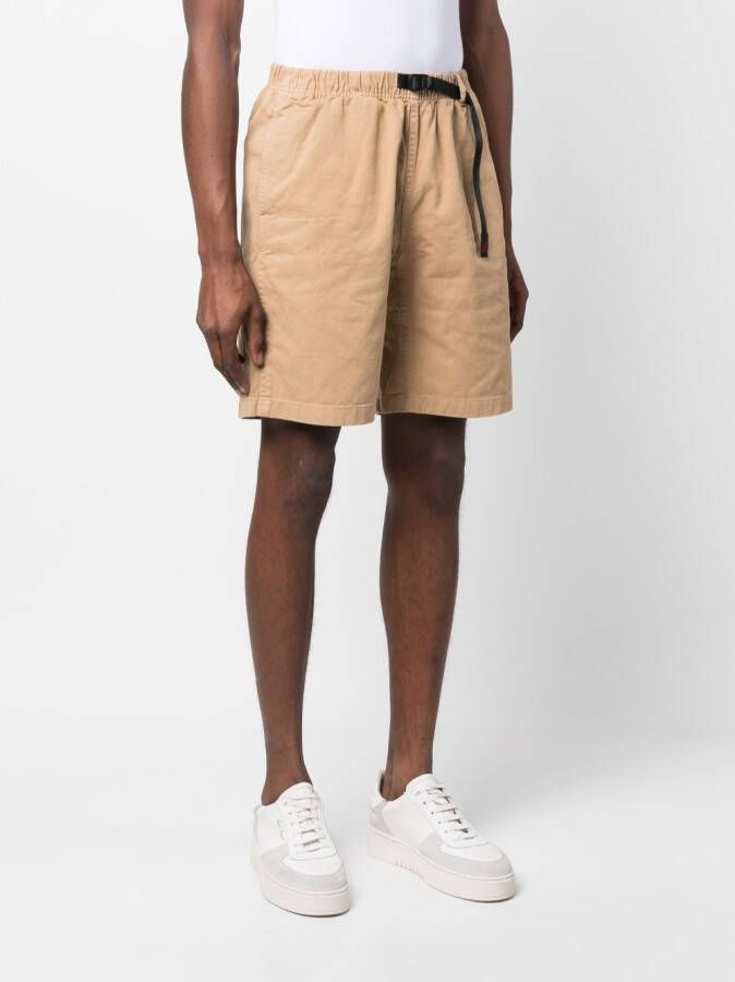 Gramicci Shorts met gespsluiting Beige