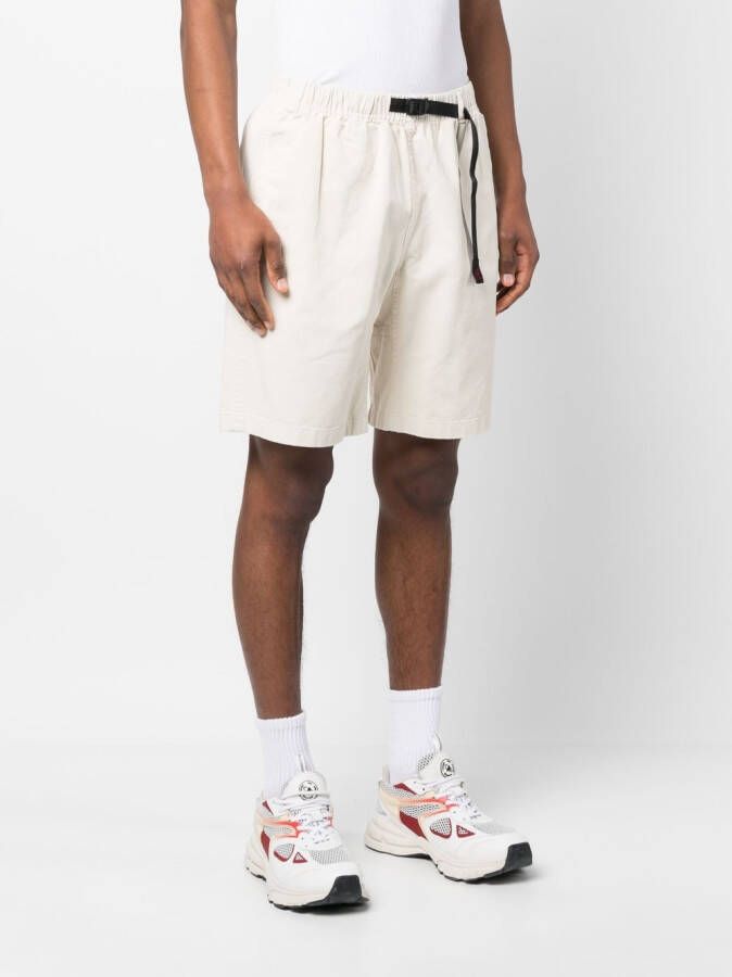 Gramicci Shorts met gespsluiting Beige