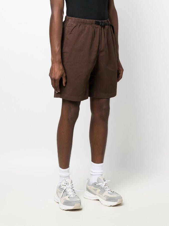 Gramicci Shorts met gespsluiting Bruin