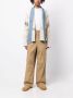 Greg Lauren Gestreept jack Beige - Thumbnail 2