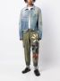 Greg Lauren Jack met gerafeld effect Blauw - Thumbnail 2