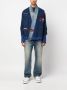 Greg Lauren Jack met print Blauw - Thumbnail 2