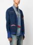 Greg Lauren Jack met print Blauw - Thumbnail 3