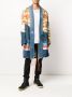 Greg Lauren Oversized jas Blauw - Thumbnail 2