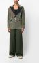 Greg Lauren Blazer met enkele rij knopen Groen - Thumbnail 2