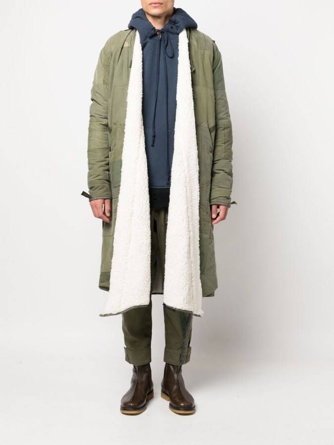 Greg Lauren Parka Groen