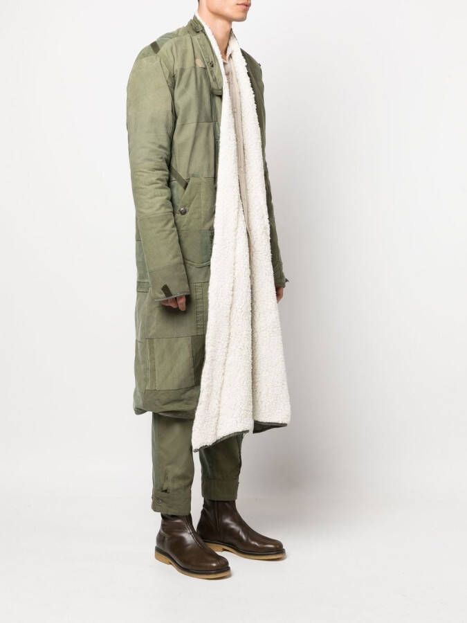 Greg Lauren Parka Groen