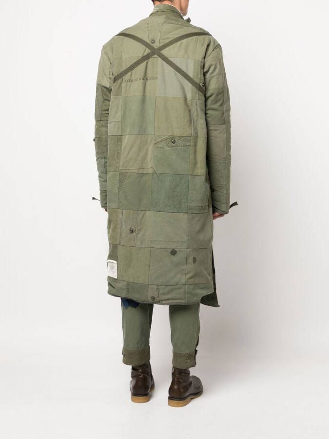 Greg Lauren Parka Groen