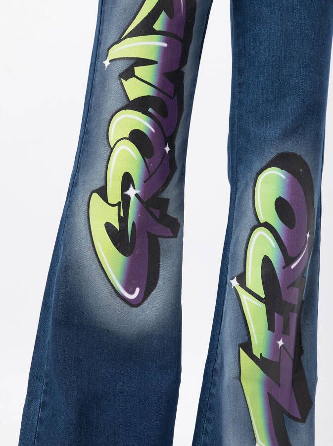 Ground Zero Flared jeans Blauw