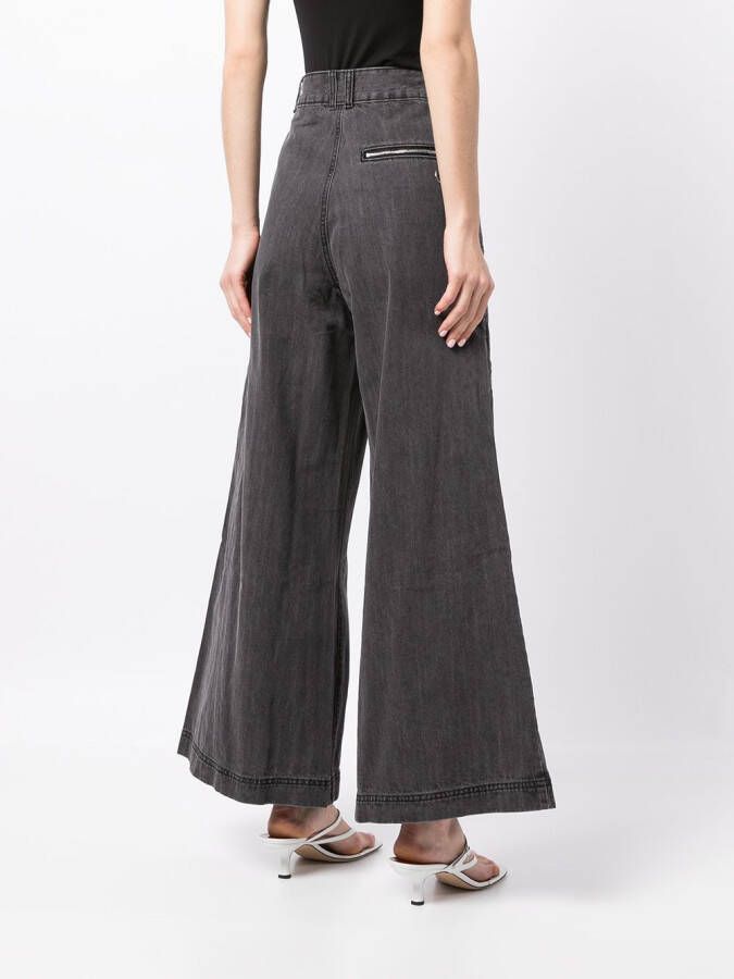 Ground Zero Flared jeans Grijs