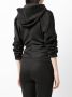Ground Zero Hoodie met gedrapeerde mouwen Zwart - Thumbnail 4