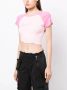 Ground Zero T-shirt met logopatch Roze - Thumbnail 3