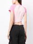 Ground Zero T-shirt met logopatch Roze - Thumbnail 4