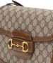 Gucci 1955 Horsebit schoudertas Bruin - Thumbnail 4