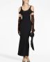 Gucci Maxi-jurk met uitgesneden detail Zwart - Thumbnail 2