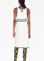 Gucci Midi-jurk met ceintuur Wit - Thumbnail 4