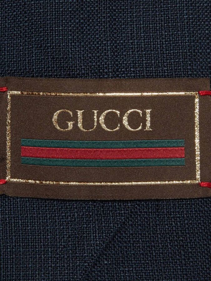 Gucci Blazer met dubbele rij knopen Blauw