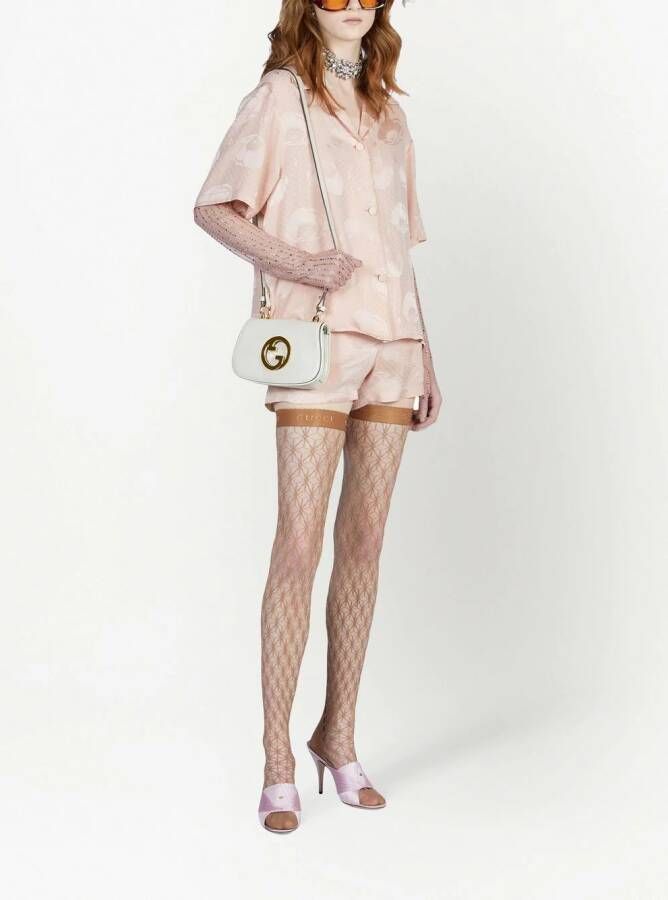 Gucci Blondie kleine schoudertas Wit