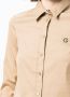 Gucci Overhemd met geborduurd logo Bruin - Thumbnail 5