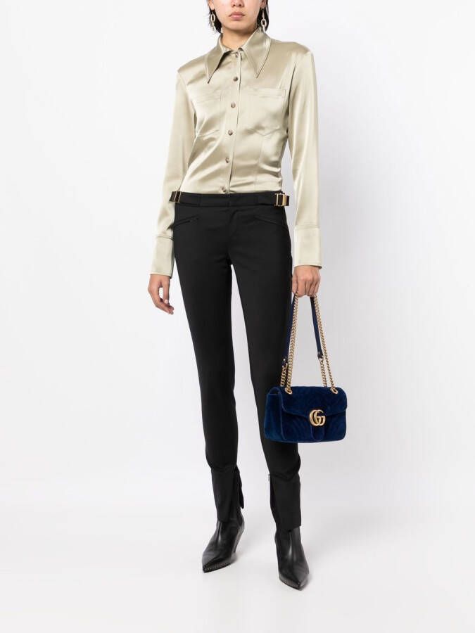 Gucci Broek met gespsluiting Zwart