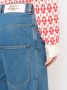 Gucci Broek met wijde pijpen Blauw - Thumbnail 5