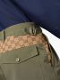 Gucci Mid waist cargo broek met vlakken Groen - Thumbnail 5