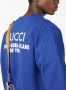 Gucci Cities sweater met logoprint Blauw - Thumbnail 5
