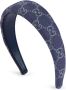 Gucci Danny leren haarband Blauw - Thumbnail 2