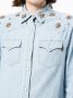 Gucci Denim blouse Blauw - Thumbnail 5