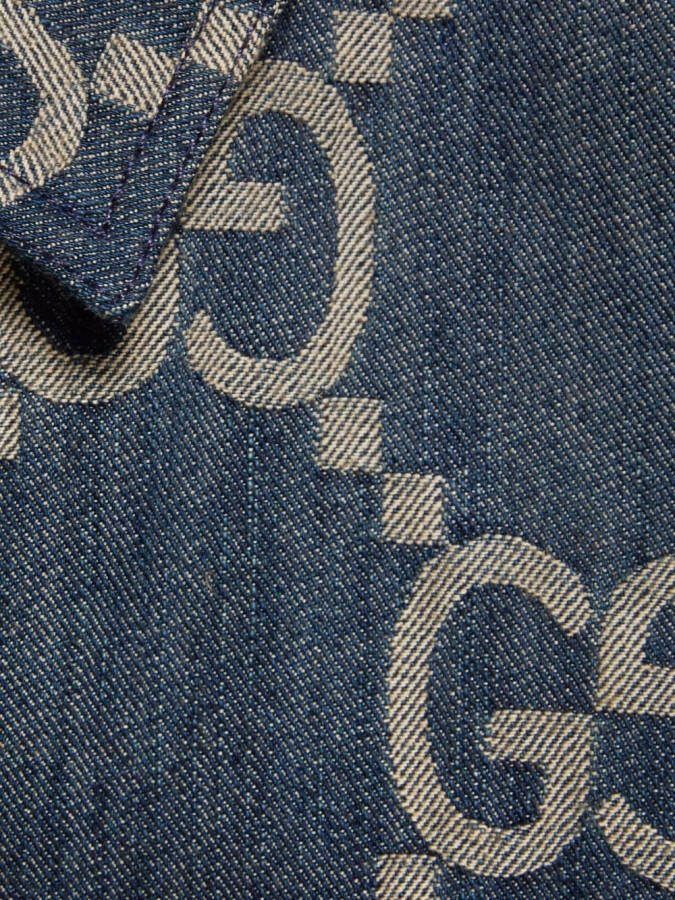 Gucci Denim jack Blauw
